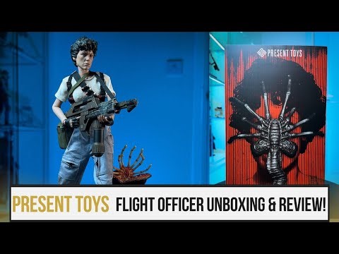 Present Toys - Flight Officer - Ellen Ripley From Aliens - Unboxing & Review