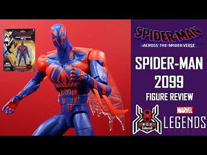 Marvel Legends SPIDER-MAN 2099 Across the Spider Verse Movie Figure Review