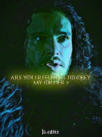 Ignorant Man Refuses Jon's Order | #gameofthrones #jonsnow #shorts #edit