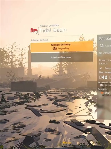 Solo Legendary Tidal Basin Run in 30 Minutes