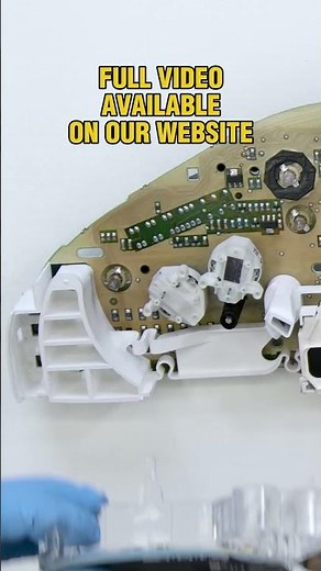 Mercedes CLK W208, E-Class W210, G-Class W463 instrument panels single display LCD pixel repair