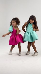 Julia & layla in The Dazzle Divas Designs cute dresses 🤩🤩 | Layla Mahmoud