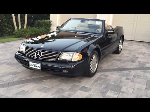 1997 Mercedes Benz SL 320 R129 Roadster Review and Test Drive by Bill - Auto Europa Naples
