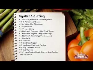 Oyster Stuffing