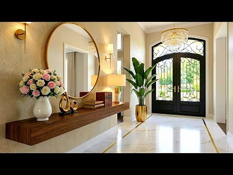 New Modern Entryway Decorating Ideas 2026 | Luxury Hallway Wall Decor & Interior Design Trends