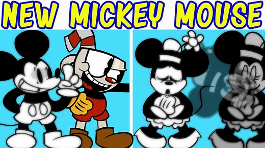 （梦幻联动）FRIDAY NIGHT FUNKIN' VS NEW MICKEY MOUSE | NEW UPDATE | SUNDAY NIGHT