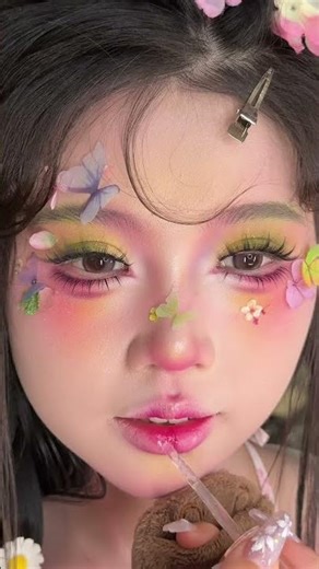 Flower Goddess Makeup Tutorial#Athaliah#Luoyang Ancient Costume Training#Learn makeup from