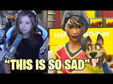 Pokimane Reacts To My Marshmello - Happier (Fortnite Music Video) - Remake / Parody!