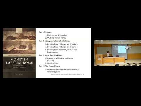 מרב חקלאי - כסף בקיסרות הרומית: גיוון משפטי ומורכבות מערכתית - 03.11.2025