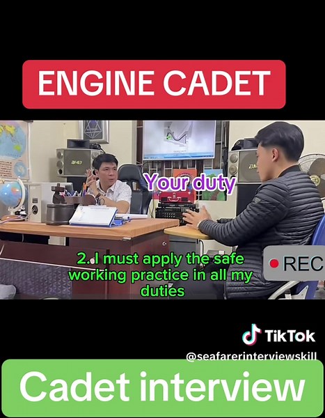 Marine Cadet Interview Insights and English Learning Tips