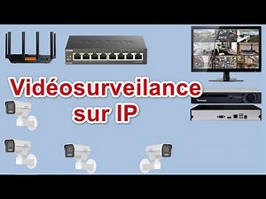 Installez facilement votre vidéosurveillance IP : Schéma explicatif pour débutants المراقبة بالفيديو