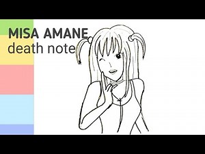 Misa Amane drawing | Death note character drawing | MISA AMANE |