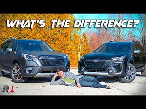 2023 Subaru Forester vs Outback Comparison & 0-60 / Half Brothers
