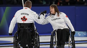 Team Canada's wheelchair curling team emotional after heading to gold medal game