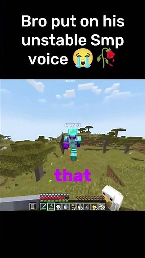 Wemmbu started narrating mid fight 😭🥀 Minecraft Unstable Smp #shorts #memes