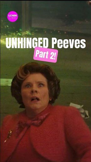 Why Peeves Was A MENACE, Pt 2 👻 #harrypotter #dracomalfoy #hp #hogwarts #potterhead #wizardingworld