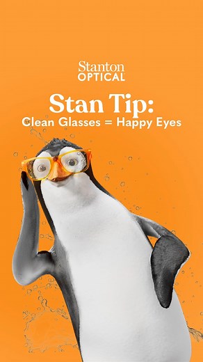 50K views |  Stan Tip: Clean your glasses with mild soap and water, then dry them with a microfiber cloth to prevent scratches and smudges. A little care goes a long way in keeping your vision clear all season! #EyewearCare #ClearVision #StantonOptical | Stanton Optical | Facebook
