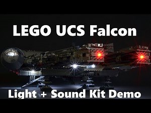 Install Demo: Brickstuff Light and Sound Kit for the LEGO UCS Millennium Falcon