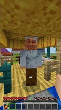 Ipin Becomes Ipin in Minecraft But Opah Runs Away From Home #shorts