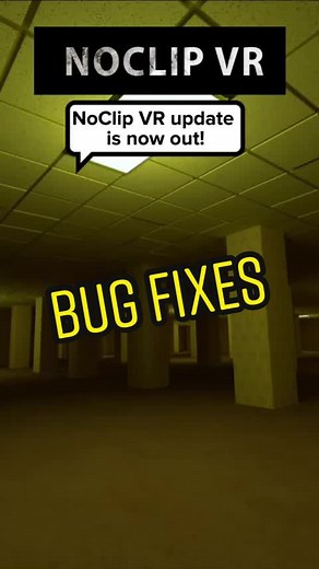Exciting No Clip VR Update with Smoother Movement and Bug Fixes!