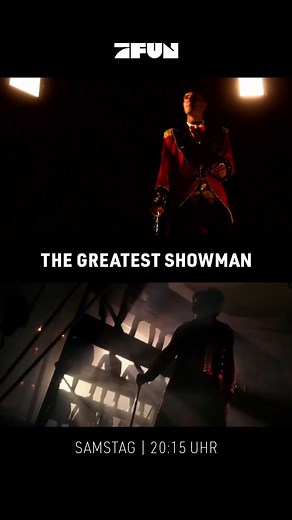 Am Samstag zeigen wir um 20:15 Uhr auf ProSieben FUN "The Greatest Showman"! 📺 Und natürlich mussten wir da an unser Nitro World Games Intro mit Max Zielke vor einigen Jahren denken, der Hugh Jackman fast ähnelt! Fast. Also fast fast. 😅😭😉 | ProSieben FUN