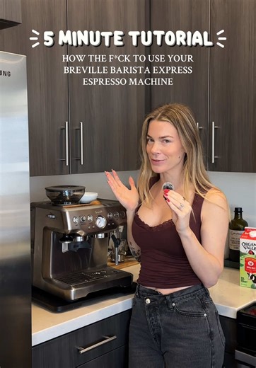 Breville Barista Express Espresso Machine Tutorial