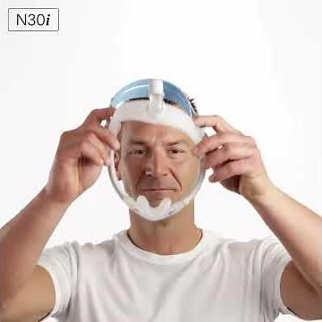 Putting On & Fitting ResMed's AirFit N30i CPAP/BiLevel Mask