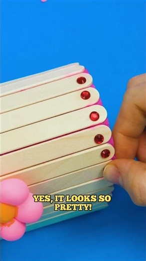 💖 DIY Jewelry Box for Kids - Using ICE CREAM STICKS! 💍