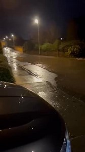 Flooding this morning in Collooney, Sligo on the old Galway Road Thanks to Elizabeth Costello Holmes for sending on the video and report. https://www.donegalweatherchannel.ie/weather-warnings #stormbert | Donegal Weather Channel