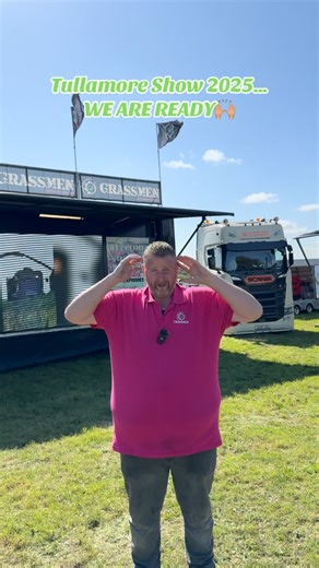 Tullamore Show 2025 WE ARE READY🙌🏽 Donkey talks us through this years stand set up! If your about, make sure you call past the stand, say hello to the team & check out our latest clothing & merchandise🤩 | GRASSMEN
