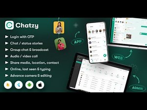 Step-by-Step Guide to Install Chatzy | Whatsap Clone Chat & Call App | User,Web & Admin App #flutter