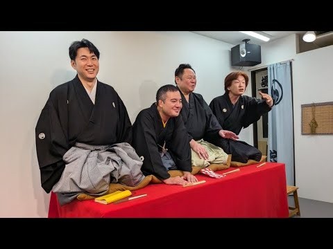 【桂竹千代真打昇進披露落語会@ばばん場〜お世話になったこしら師匠と馬るこ師匠に口上を言ってもらいたい竹千代with志ら門〜口上と竹千代の高座中に全員乱入の巻】