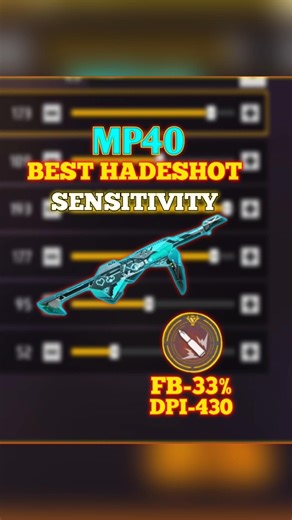World's Best mp40 headshot + Settings ☠️⚙️ | New mp40 One Tap Headshot Trick !! 2026 setting⚙️👽
