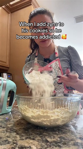 Joke’s on me though since nic is not addictive ;) #baking #girls #relatable #funny #cookies