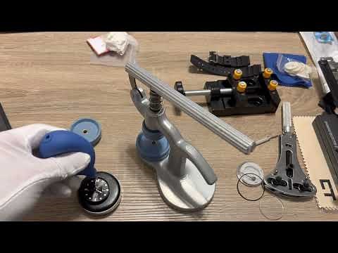 Sapphire crystal install on Casio Duro (plus strap swap) (Duro Mods)