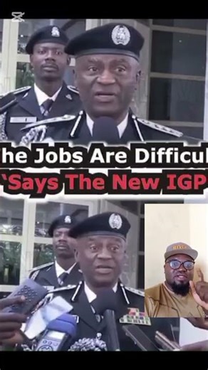 Every thing is so difficult said by the new IGP