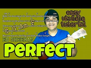 PERFECT - ED SHEERAN ukulele tutorial