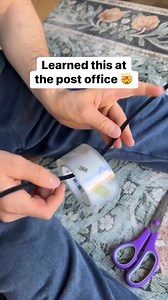 Easy Packing tip Wes & Alison share a helpful tip for tape and a zip tie. This original video was produced by Network Media, Wes and Alison. | Life With Wes & Alison