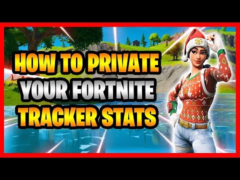 How To Hide/Private Your Fortnite Tracker Stats! - How To Enable/Disable Fortnite Tracker Stats!