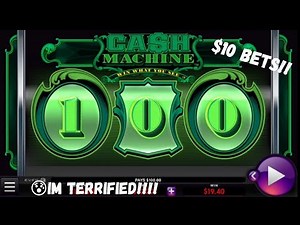 😳$10 BETS on CASH MACHINE | BETMGM Online Casino