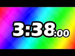 3 Minutes and 38 Second TIMER Countdown