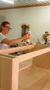 Doing a Mini Mudroom Makeover #cabinet #modernbench #simplified #lessismore | Woodshop Diaries