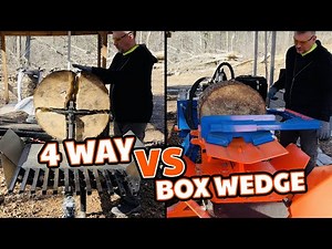 Firewood Face-Off - 4-Way vs. Box Wedge – YOU Decide!