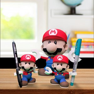 3D Printed Mini-mario Toy | Mario Vs. Donkey Kong | Super Mario's - Etsy