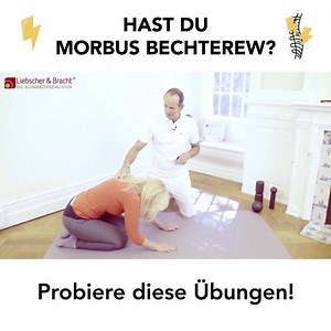 44K views · 526 reactions | Du leidest unter tief sitzenden, quälenden Kreuzschmerzen? Vielleicht hast du sogar schon die Diagnose Morbus Bechterew erhalten? Wir zeigen dir heute hochwirksame Übungen, die zumindest deine Beschwerden deutlich lindern können. Alles zu Symptomen, Ursachen und Behandlungsmöglichkeiten bei Morbus Bechterew findest du hier ▶ https://lie-br.com/fb-morbus-bechterew . | Liebscher & Bracht | Facebook