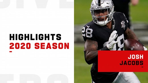 Josh Jacobs highlights | 2020 season
