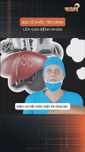 Học và Hỏi - BÁC SĨ KHẮC TÊN MÌNH LÊN GAN BỆNH NHÂN #xuhuong #shorts #viral #khampha #kienthuc