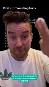 18K views · 398 reactions | If it was your first day back in school today but you had an INSET or training day, I guarantee at least one of these things will have happened! | ICT with Mr P - Tech to Raise Standards | Facebook