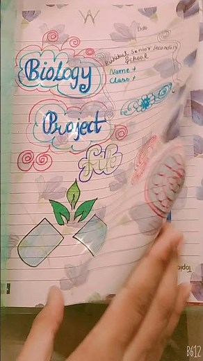 Biology project file on human excretory system i