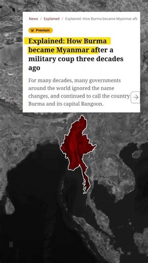 Myanmar. #globalanimation #geography #burma #myanmar #viral #history #middleeast